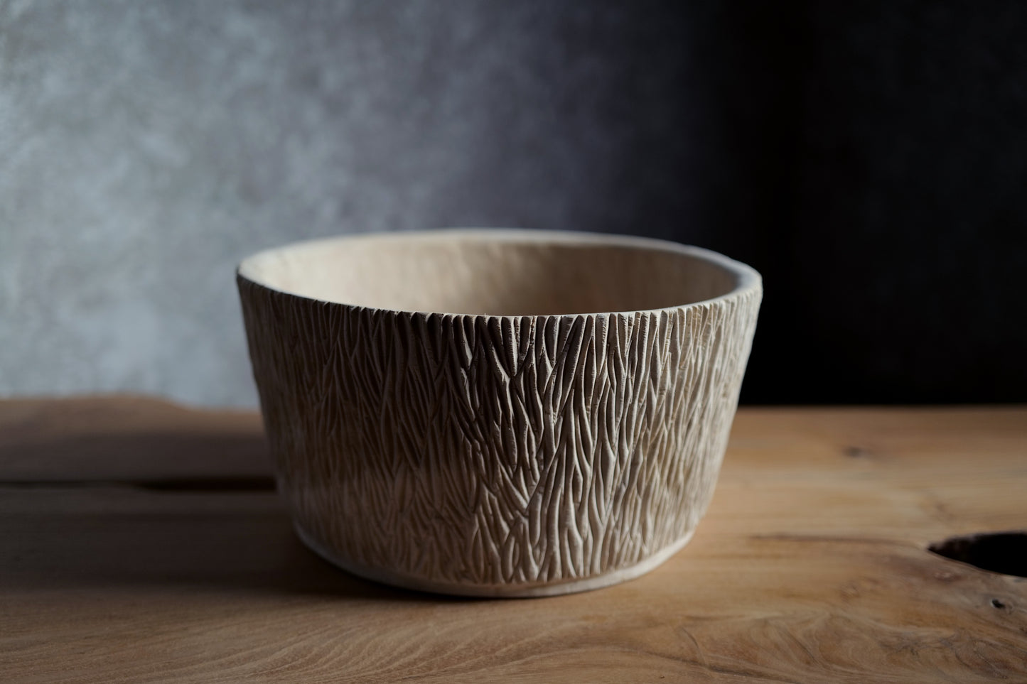 Mango Wood Delight Bowl - Ivory