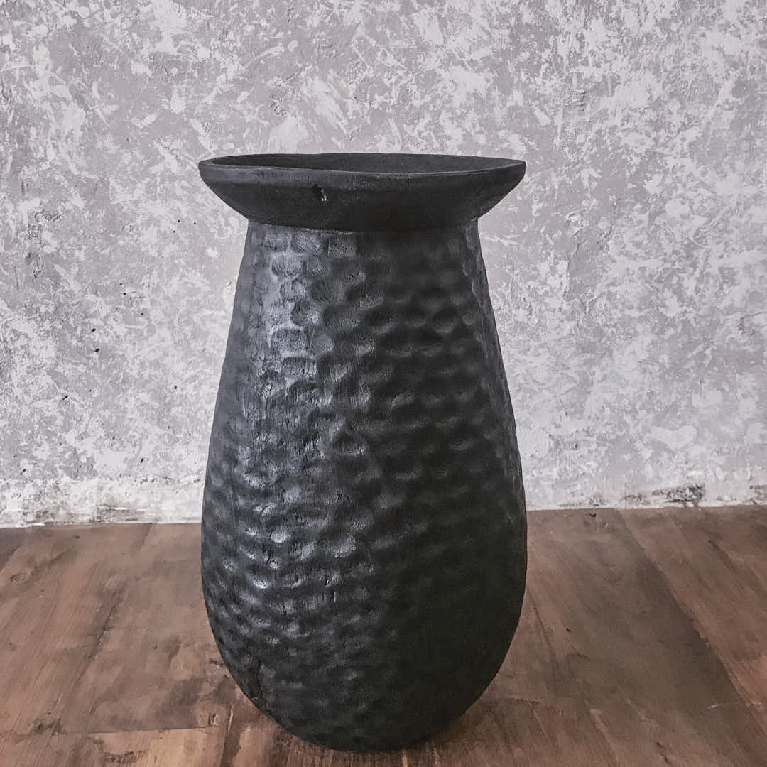 Nanas Vase - Charcoal