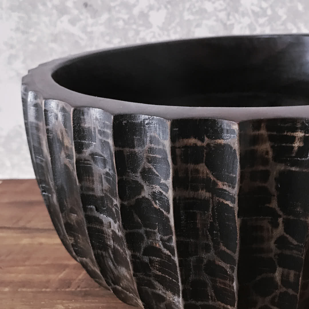 Bokor Sodan Carved Bowl