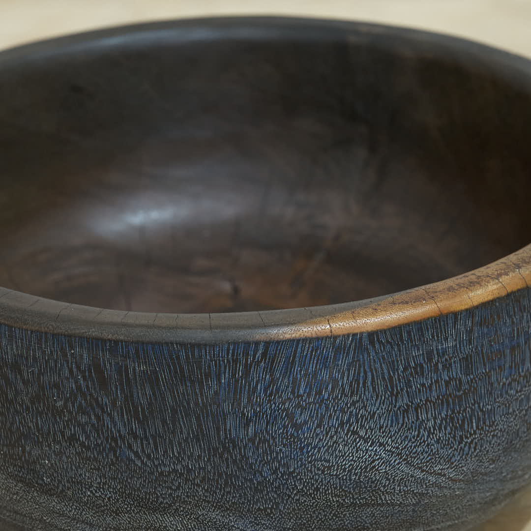 Midnight Wooden Bowl