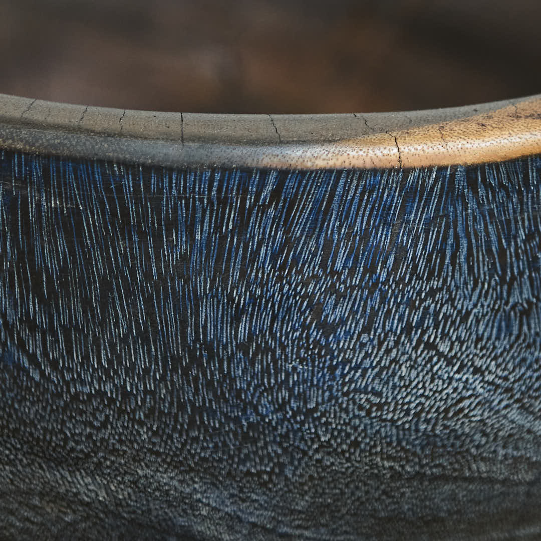 Midnight Wooden Bowl