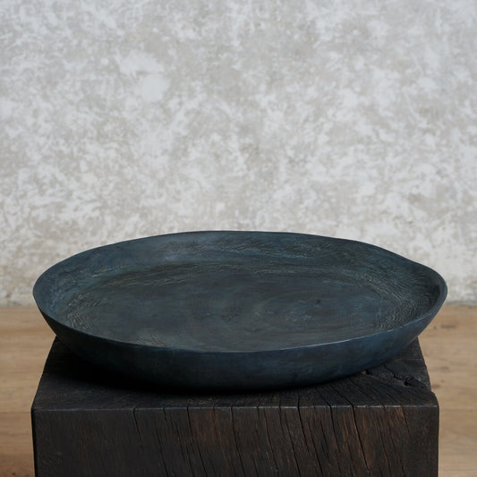 Suar Wooden Tray - Indigo